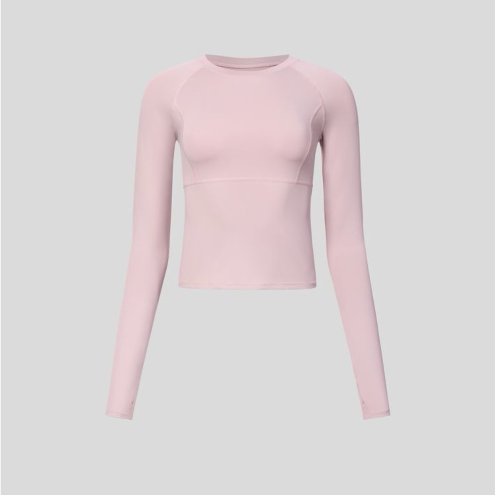 Halara Women's Pink Long Sleeve Top - Picture 3 of 7